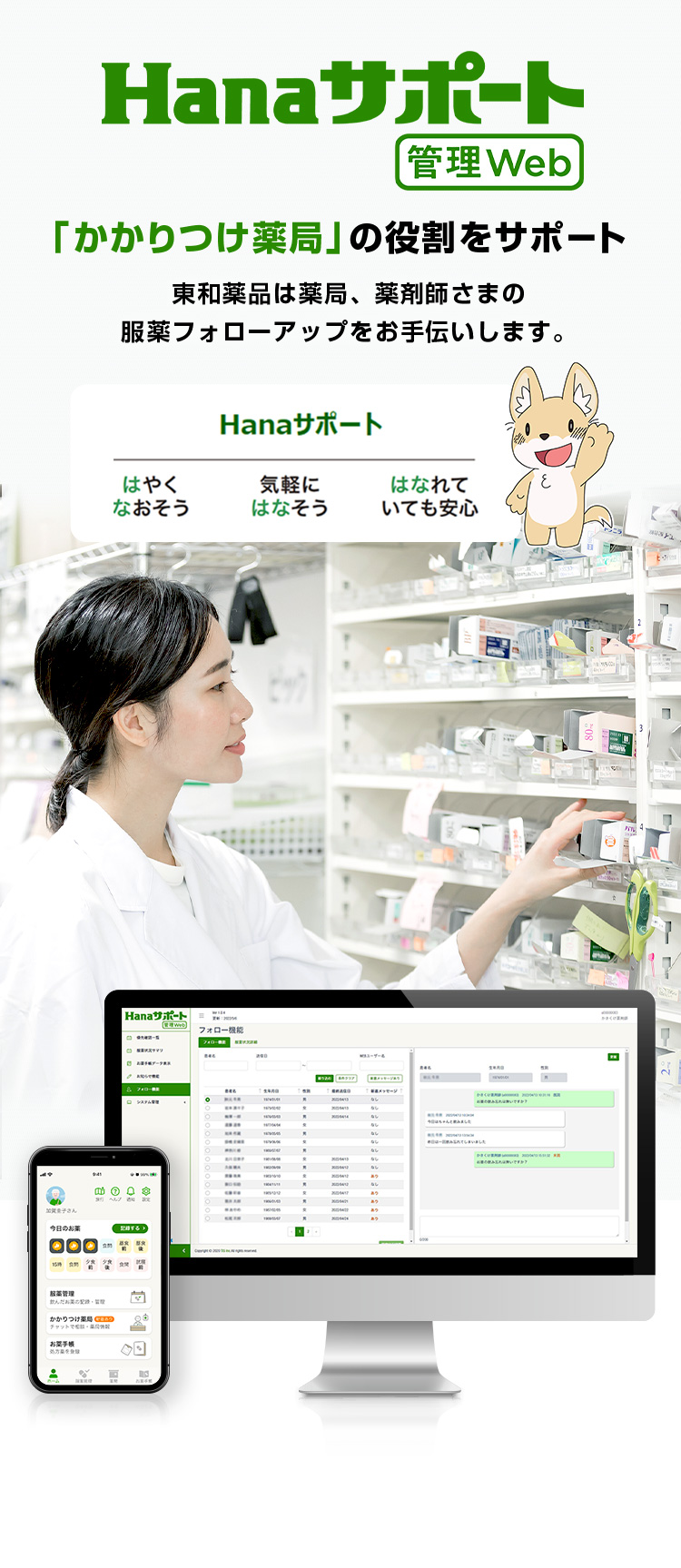 Hanaサポート